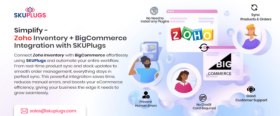 zoho inventory with bigcommerce