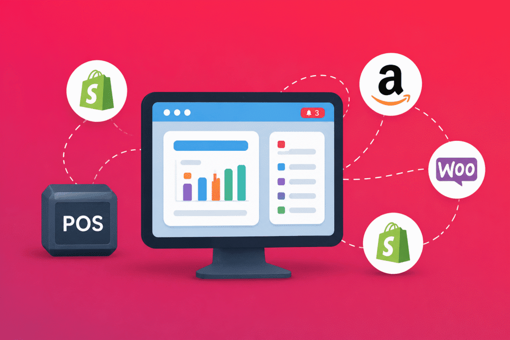 Modern dashboard with POS integrations