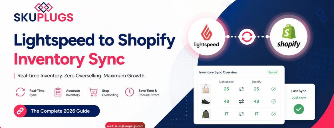 Lightspeed to Shopify Inventory Sync