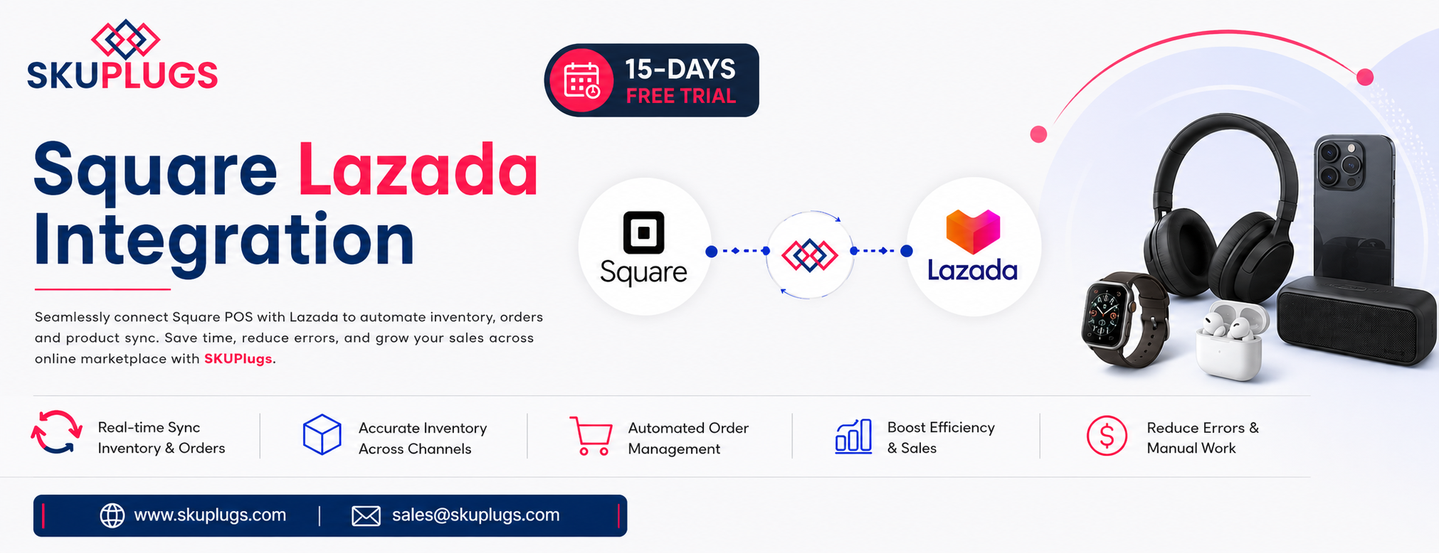 Square Lazada Integration SKUPlugs.com