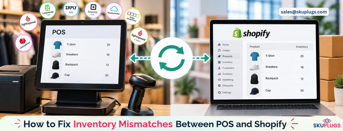 How to Fix Inventory Mismatches Between POS and Shopify